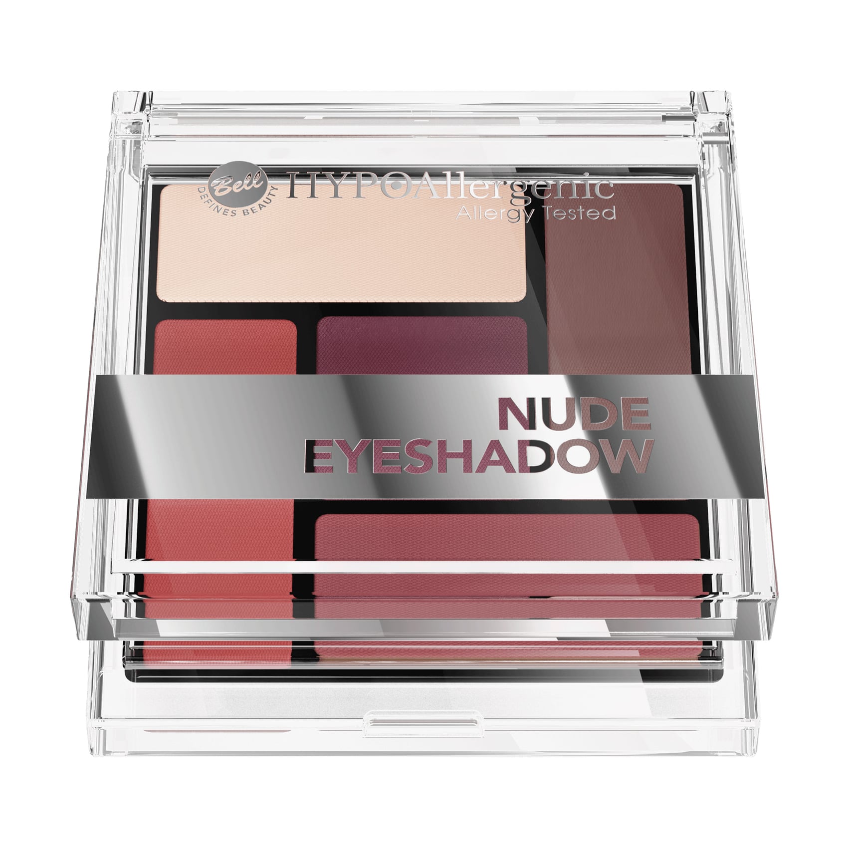 Сатиново-кремові тіні для повік Bell HypoAllergenic Nude Eyeshadow 05, 5 г